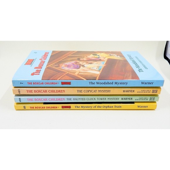 The Boxcar Children Mystery Paperback Book Gertrude Chandler Warner Lot of 4 - Picture 3 of 10